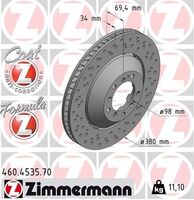 Remschijf FORMULA Z REMSCHIJF 460453570