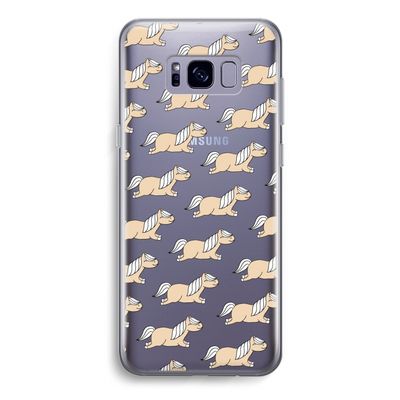 Ponys: Samsung Galaxy S8 Transparant Hoesje