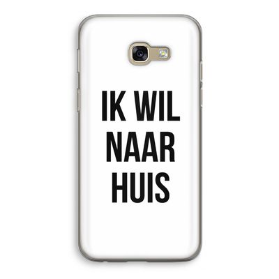 Ik wil naar huis: Samsung Galaxy A5 (2017) Transparant Hoesje