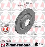 Remschijf Coat Z 380211620