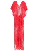 Amir Slama knit beach dress - Rouge - thumbnail