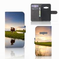 Samsung Galaxy Xcover 3 | Xcover 3 VE | Telefoonhoesje | Met pasjeshouder | Koe