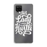 Hustle Lady: Samsung Galaxy A12 Transparant Hoesje