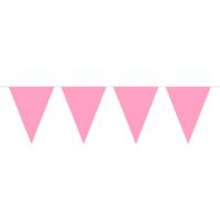 Folat BV Roze mini vlaggenlijn, 3mtr.