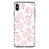 Hands pink: iPhone XS Max Tough Case