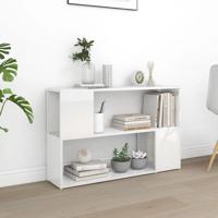 Boekenkast 100x24x63 cm spaanplaat hoogglans wit Boekenkast 100x24x63 cm spaanplaat hoogglans wit