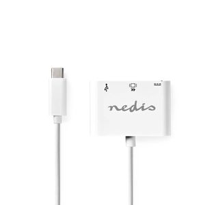 Nedis USB Multi-Port Adapter | 1 stuks - CCGB64765WT02 CCGB64765WT02