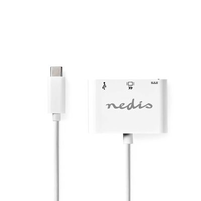 Nedis USB Multi-Port Adapter | 1 stuks - CCGB64765WT02 CCGB64765WT02