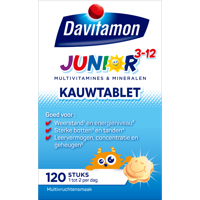 Davitamon Junior 3+ Kauwtablet Vitamines Multivrucht