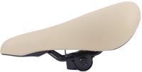 Fietszadel voor 20-26" kinderfiets - creme