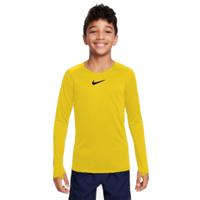Nike Dri-FIT Park Ondershirt Lange Mouwen Kids Geel Zwart