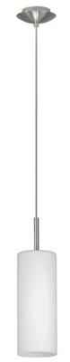 Eglo HanglampTroy 3 pendel metaalgrijs met wit - 85977