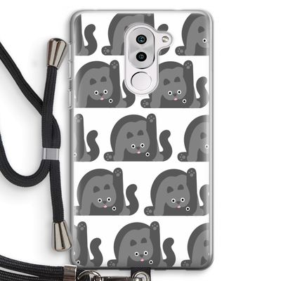 Cats: Honor 6X Transparant Hoesje met koord