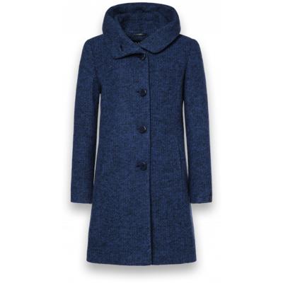 Milo - Blauw | Dames | Jas | Blauw | 48 | regular | Kamst mode
