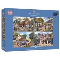 The Evacuees Puzzel 4x 500 Stukjes
