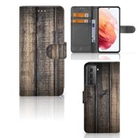 Samsung Galaxy S21 | Book Style Case | Steigerhout