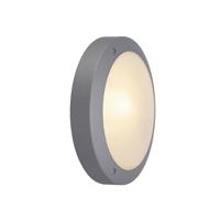 SLV Ronde buitenlamp Bulan 27cm zilvergrijs 229072 - thumbnail