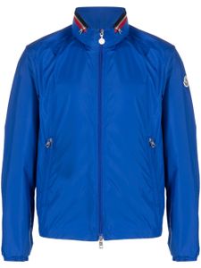 Moncler veste zippée à capuche - Bleu