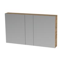 Spiegelkast Tiger S-line 120 cm Met 2 Deuren Chalet Eik