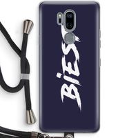 Biest: LG G7 Thinq Transparant Hoesje met koord