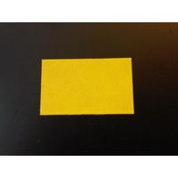 Etiket 2616 rechthoek geel afneembaar