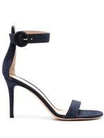 Gianvito Rossi sandales Ricca 95 mm - Bleu - thumbnail