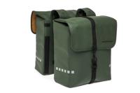 New Looxs Odense Dubbele Fietstas 39 Liter Donkergroen