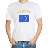 Europeese vlag t-shirts 2XL  -