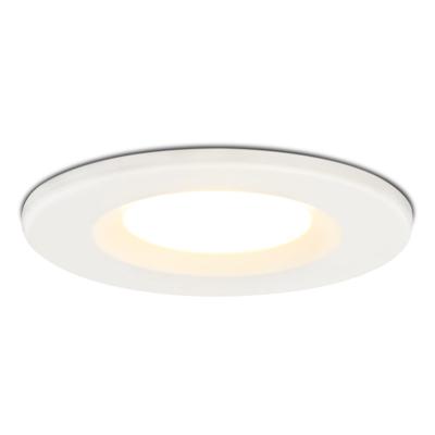 Venezia LED inbouwspot - 6 Watt 650 lumen - 2700K warm wit - Dimbaar - Rond - IP65 waterdicht - Wit - Voor binnen buiten en badkamer Venezia LED inbouwspot - 6 Watt 650 lumen - 2700K warm wit - Dimbaar - Rond - IP65 waterdicht - Wit - Voor binnen buiten en badkamer