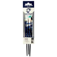 Van Gogh aquarelverf penselenset 191 klein, set met 3 penselen