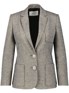 Giambattista Valli blazer à simple boutonnage - Gris