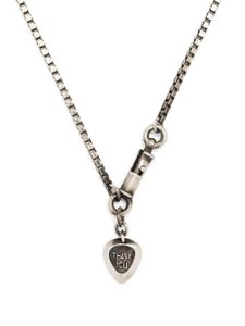 WERKSTATT:MÜNCHEN collier à pendentif cœur - Argent