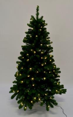 Kunstkerstboom Arctic Spruce 276 lamps warm LED groen d130 h210 cm kerstboom - Holiday tree