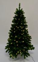 Kunstkerstboom Arctic Spruce 276 lamps warm LED groen d130 h210 cm kerstboom - Holiday tree