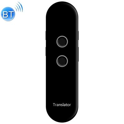 T4 Portable AI Smart Voice Translator zakenreizen real time Vertaal machine ondersteuning 42 talen (zwart)
