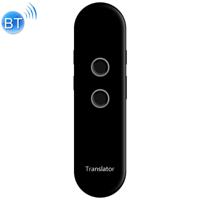 T4 Portable AI Smart Voice Translator zakenreizen real time Vertaal machine ondersteuning 42 talen (zwart)