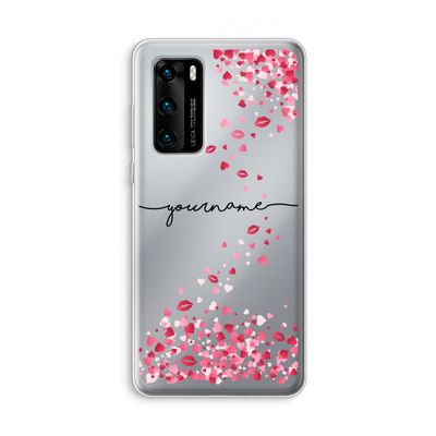 Hartjes en kusjes: Huawei P40 Transparant Hoesje