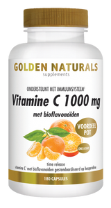 Golden Naturals Vitamine C 1000 mg met bioflavonoÃ¯den