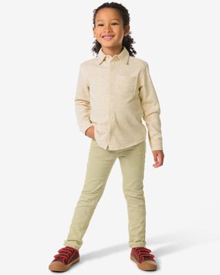 HEMA Kinderbroek jogdenim lichtgroen (lichtgroen)