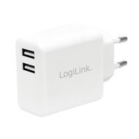 LogiLink PA0210W oplader voor mobiele apparatuur Wit Binnen - thumbnail