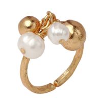 Mini Baroque Pearl Ring