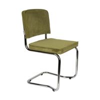 Zuiver Ridge Rib Kink eetkamerstoel Green