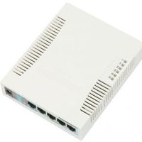 Mikrotik RB260GS Gigabit Ethernet (10/100/1000) Power over Ethernet (PoE) Wit netwerk-switch - thumbnail