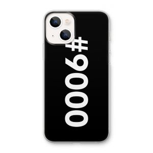 #9000: iPhone 13 mini Transparant Hoesje