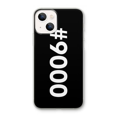 #9000: iPhone 13 mini Transparant Hoesje