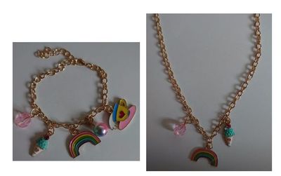 Jewels Ketting armband regenboog (1 st)