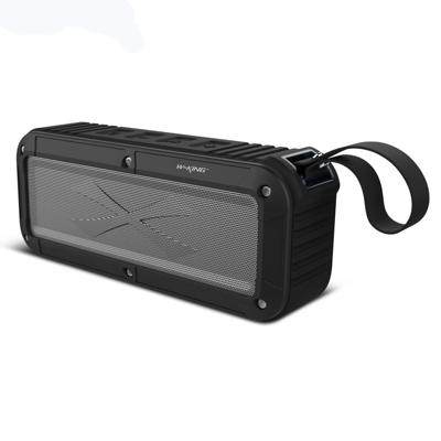 W-KING S20 Loundspeakers IPX6 waterdichte Bluetooth Speaker draagbare NFC Bluetooth Speaker voor buiten/douche/fiets FM-radio (zwart)