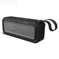 W-KING S20 Loundspeakers IPX6 waterdichte Bluetooth Speaker draagbare NFC Bluetooth Speaker voor buiten/douche/fiets FM-radio (zwart)