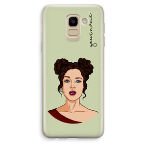 Pop-Art Creator: Samsung Galaxy J6 (2018) Transparant Hoesje
