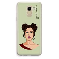 Pop-Art Creator: Samsung Galaxy J6 (2018) Transparant Hoesje